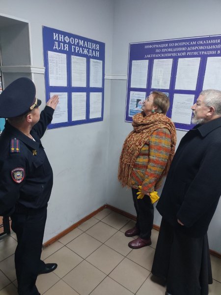 Общественники из Магдагачинского района и Ивановского муниципального округа проинспектировали работу полицейских